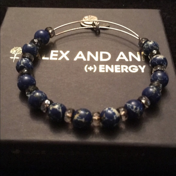 Authentic Alex and Ani beaded bangle - Picture 2 of 2